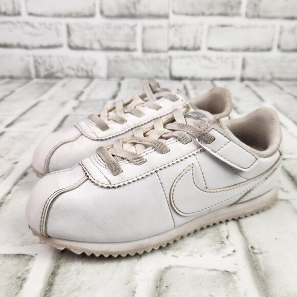 Nike Cortez EasyOn Little Kids Size 11 C White Sneaker Casual Classic DM0951-107 - Picture 3 of 10